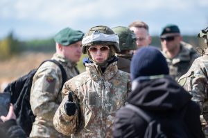  Exercise Iron Wolf 2025-I is a practical proof of acting together in collective defence, says D. Šakalienė