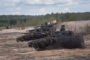  Exercise Iron Wolf 2025-I is a practical proof of acting together in collective defence, says D. Šakalienė