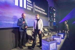  Krašto apsaugos ministrė D. Šakalienė gynybos technologijų konferencijoje „Baltic Miltech Summit“ pabrėžė bendradarbiavimo svarbą