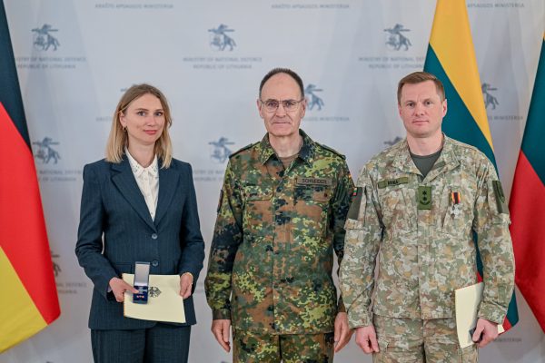 KAM - A. Pliadžio nuotr. Stationing of the Brigade is going according to the schedule, say representatives of Lithuania and Germany  
