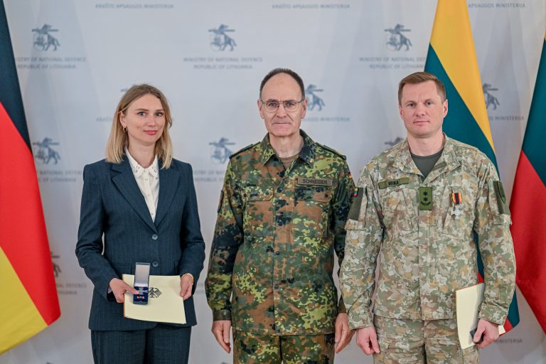 KAM - A. Pliadžio nuotr. Stationing of the Brigade is going according to the schedule, say representatives of Lithuania and Germany  