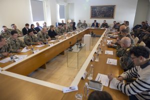 KAM – A. Pliadžio nuotr. Stationing of the Brigade is going according to the schedule, say representatives of Lithuania and Germany  