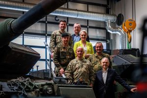 Vizitas Augustdorfe Bundeswehr nuotr. 1 Larger German contingents are invited to joint exercises in 2026 in Lithuania 