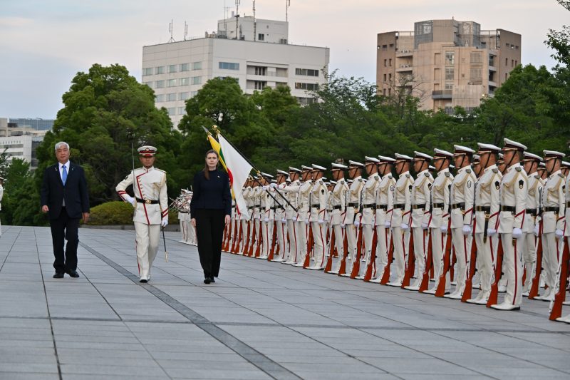 Lietuva ir Japonija plečia bendradarbiavimą gynybos srityje