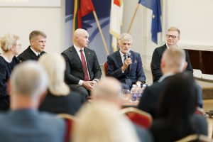  Krašto apsaugos viceministras Klaipėdoje diskutavo apie Nacionalinio saugumo strategijos atnaujinimą