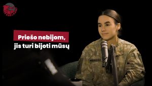  Kariūnė apie studijas Lietuvos karo akademijoje: mokomės vadovauti mūšyje ir ginti Lietuvą