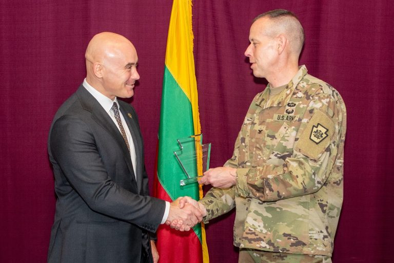  Cybersecurity and strengthening civil-military cooperation are the two factors that play a significant role in enhancing total defence, says Vice Minister of National Defence T. Godliauskas  