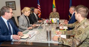  Cybersecurity and strengthening civil-military cooperation are the two factors that play a significant role in enhancing total defence, says Vice Minister of National Defence T. Godliauskas  