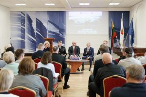  Krašto apsaugos viceministras Klaipėdoje diskutavo apie Nacionalinio saugumo strategijos atnaujinimą