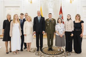 Prezidentas suteikia brigados generolo laipsnį pulkininkui Nerijui Stankevičiui Pulkininkui Nerijui Stankevičiui suteiktas brigados generolo laipsnis