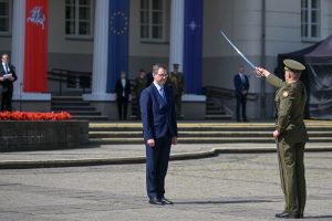  70 jaunų lyderių prisijungė prie Lietuvos kariuomenės karininkų gretų