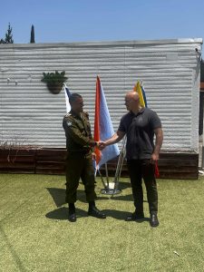  Lithuania will strengthen joint resilience with Israel, Vice Minister of National Defence T. Godliauskas says in Israel   
