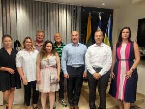  Lithuania will strengthen joint resilience with Israel, Vice Minister of National Defence T. Godliauskas says in Israel   
