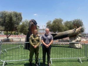  Lithuania will strengthen joint resilience with Israel, Vice Minister of National Defence T. Godliauskas says in Israel   