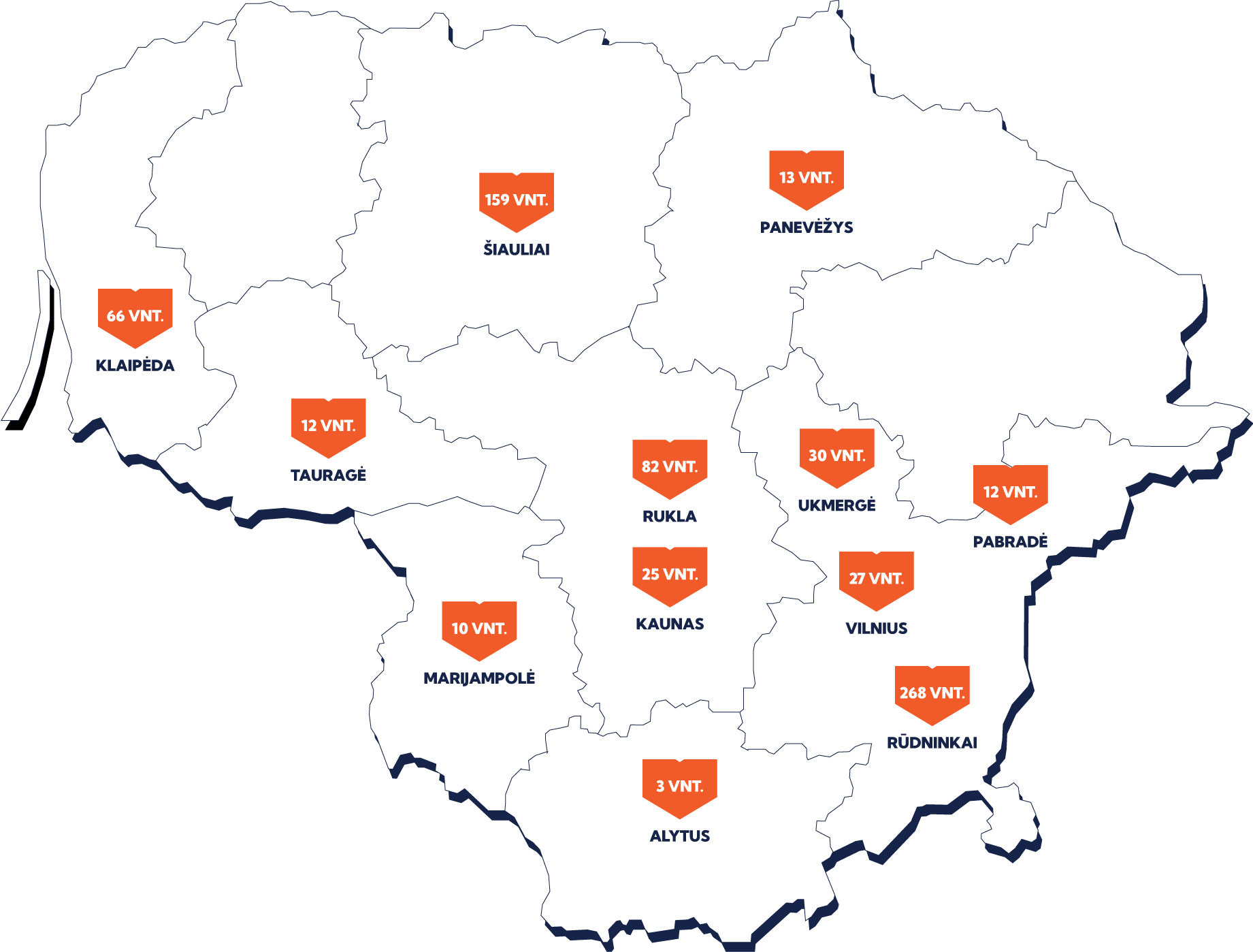 LT žemėlapis