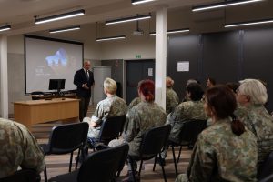  Specialiuose kursuose pedagogams apsilankęs viceministras T. Godliauskas: mokytojai – svarbi grandis patriotiškų piliečių rengime