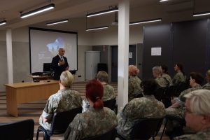  Specialiuose kursuose pedagogams apsilankęs viceministras T. Godliauskas: mokytojai – svarbi grandis patriotiškų piliečių rengime