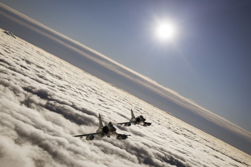 Data on interceptions of aircraft completed near the Baltic States' borders on July 28–August 3, 2025
