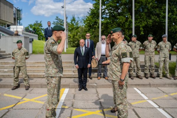  Lietuvos kariuomenės Mokymo ir doktrinų valdybai vadovaus brg. gen. Ž. Gaubys