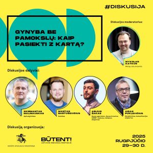  Nuo gynybos be pamokslų iki „Make russia small again?“: KAM kviečia dalyvauti diskusijų festivalyje BŪTENT!