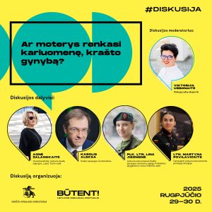  Nuo gynybos be pamokslų iki „Make russia small again?“: KAM kviečia dalyvauti diskusijų festivalyje BŪTENT!