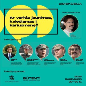  Nuo gynybos be pamokslų iki „Make russia small again?“: KAM kviečia dalyvauti diskusijų festivalyje BŪTENT!