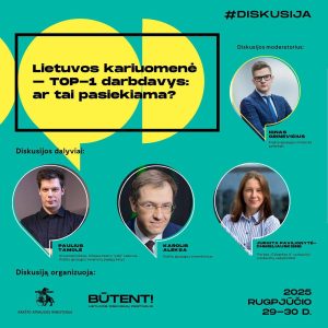 Nuo gynybos be pamokslų iki „Make russia small again?“: KAM kviečia dalyvauti diskusijų festivalyje BŪTENT!