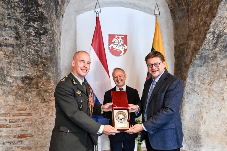Akredituotas naujasis Nyderlandų Karalystės gynybos atašė