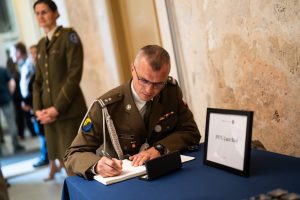  NATO pajėgų integravimo vienetas Lietuvoje švenčia atgrasymo ir vienybės dešimtmetį