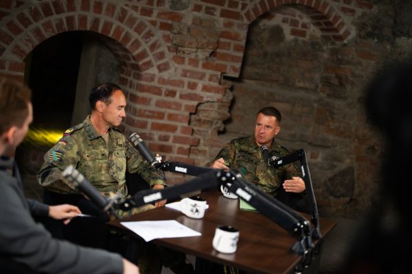 Brigados generolas Christoph Huber (KAM – št. srž. A. Čemerkos nuotr.) Vokietijos generolas apie pereinamąjį laikotarpį: 6 000 kovinės parengties Vokietijos karių Lietuvoje – per kelias dienas