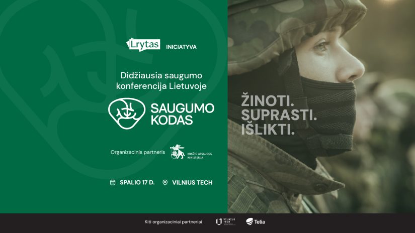 Konferencija „Saugumo kodas“