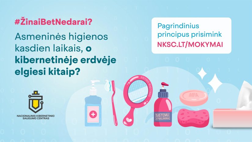 NKSC blokuoja kenkėjiškas svetaines, bet gyventojams vis dar trūksta kibernetinės higienos