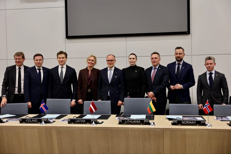 Krašto apsaugos ministrė Briuselyje: rusijos ištekliais turime finansuoti Ukrainos gynybą
