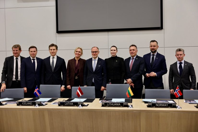 Krašto apsaugos ministrė Briuselyje: rusijos ištekliais turime finansuoti Ukrainos gynybą