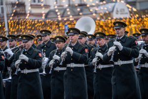  D. Šakalienė Krašto apsaugos ministerijos vėliavą perdavė R. Kaunui