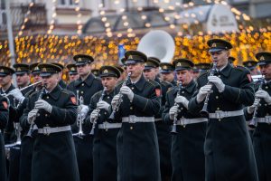  D. Šakalienė Krašto apsaugos ministerijos vėliavą perdavė R. Kaunui