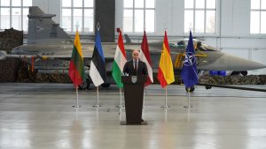  Pasikeitė NATO oro policijos misiją Baltijos šalyse vykdantys kariniai kontingentai – Ispanija pradeda 70-ąją misiją