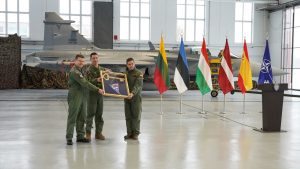 Air detachments conducting the NATO Air Policing Mission in the Baltic states changed over: Spain starts its 70th rotation   