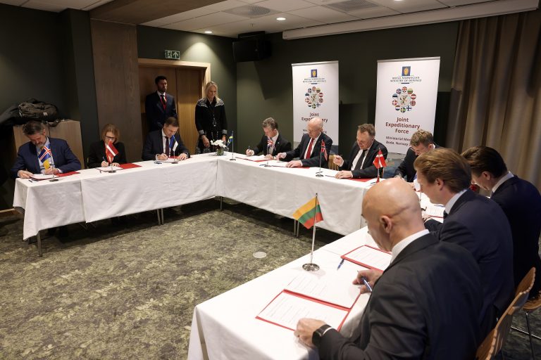  Vice Minister T. Godliauskas claims continued focus on strengthening cooperation with Ukraine at the JEF meeting