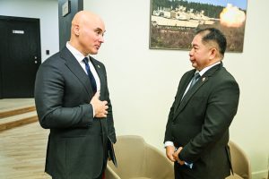  Ministerijoje – Filipinų nacionalinio gynybos departamento delegacijos vizitas