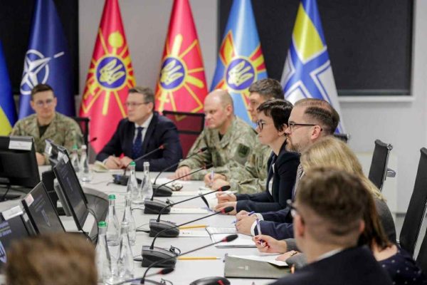  Krašto apsaugos ministras R. Kaunas susitiko su Ukrainos gynybos ministru