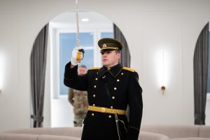 Pagerbtas ir išlydėtas Lietuvoje miręs Belgijos karys