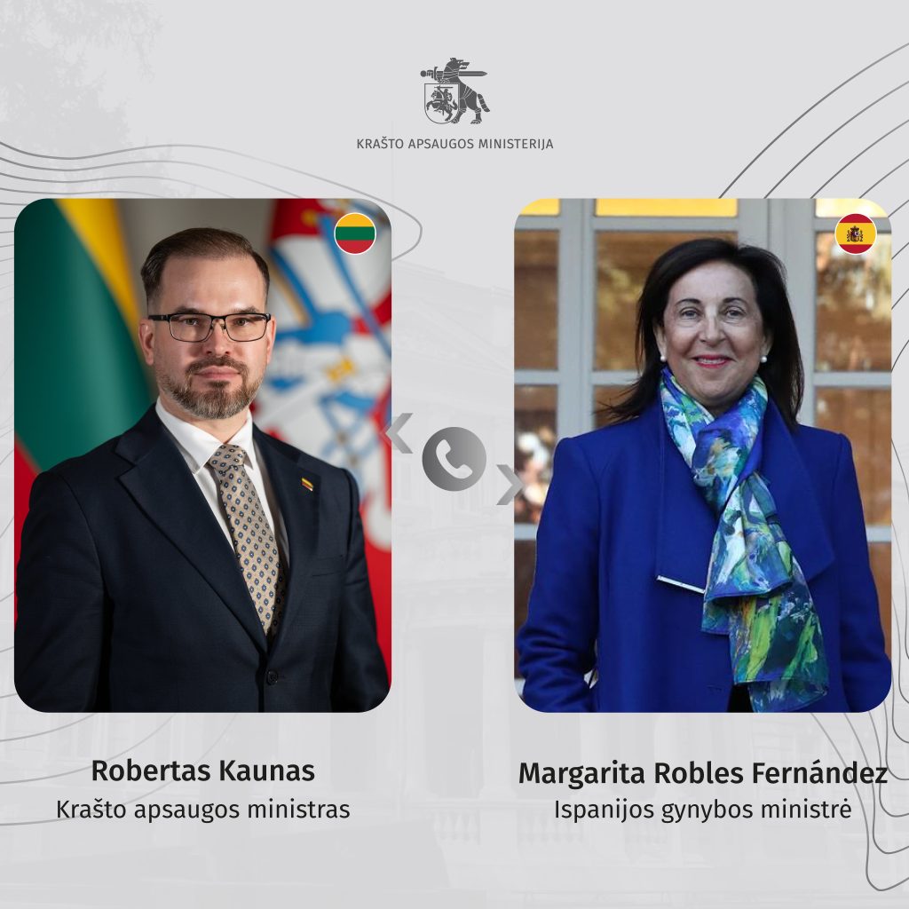 Spain sends Crow counter-UAS system to Lithuania, says Minister R. Kaunas