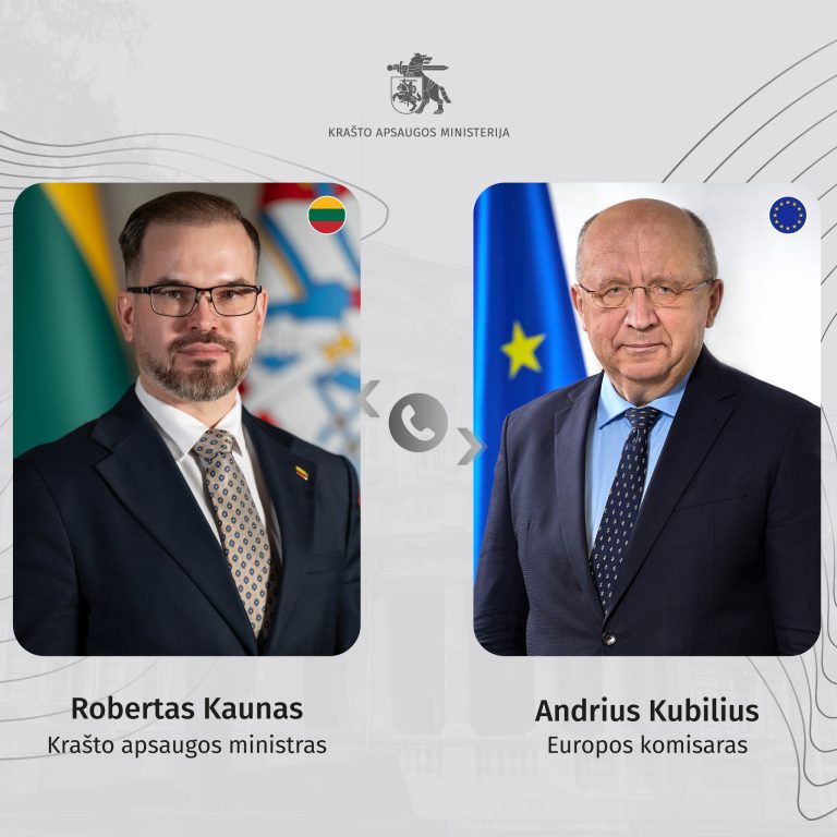 R. Kaunas: kovai su bepiločiais orlaiviais sieksime europinio finansavimo