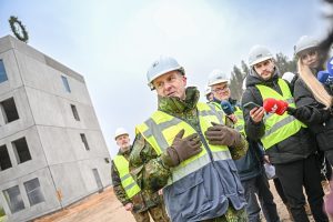  Rūdninkų karinio miestelio I etapo darbai bus baigti 10 mėnesių anksčiau nei planuota