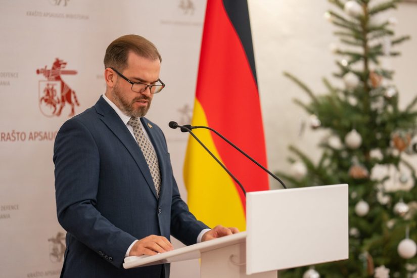 Krašto apsaugos ministras R. Kaunas susitiks su Vokietijos gynybos ministru