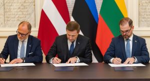  Baltic Ministers of Defence signed an agreement on 3B Military Mobility Area