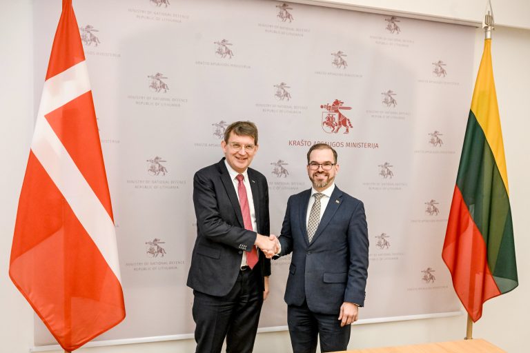 R. Kaunas discussed airspace violations with Minister of Defence of Denmark: Europe is faced with the same hybrid challenge   