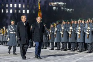  Today Lithuania and Germany partner to strengthen the new security architecture in Europe, says R. Kaunas