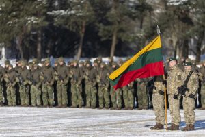  NATO daugianacionalinė kovinė grupė tapo sudėtine Lietuvoje dislokuotos Vokietijos brigados dalimi